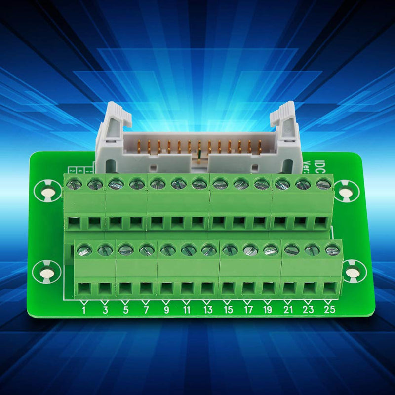 26 Pin IDC Connector IDC 26 Pin Board Idc26P Din Rail 26Pin 5Mm Mount Interface Module Male Connector Board