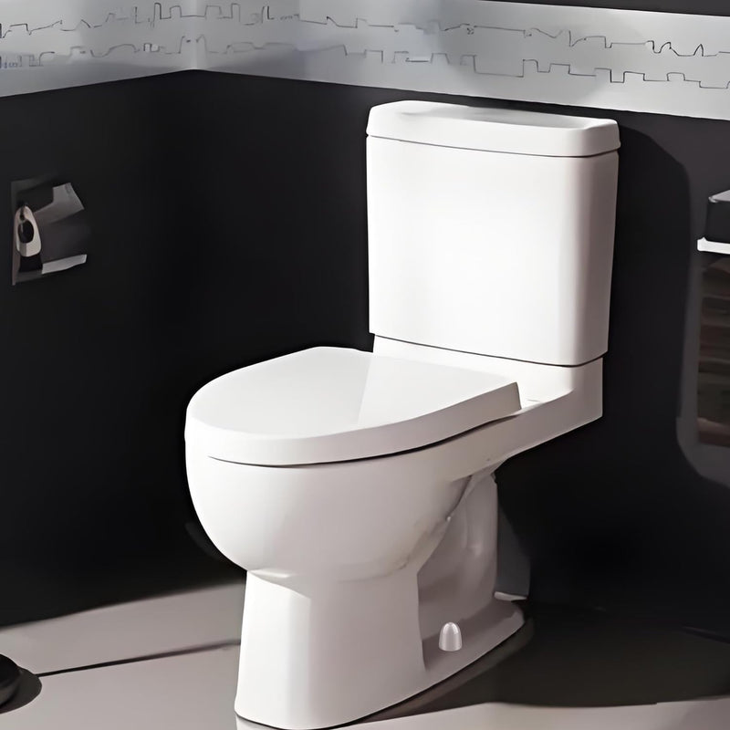 Toilet Bolt Caps Universal Toilet Seat Floor Bolts Caps Floor Bolts Snap On Caps with Washers for Easy Installation, 1.44 Inch Height