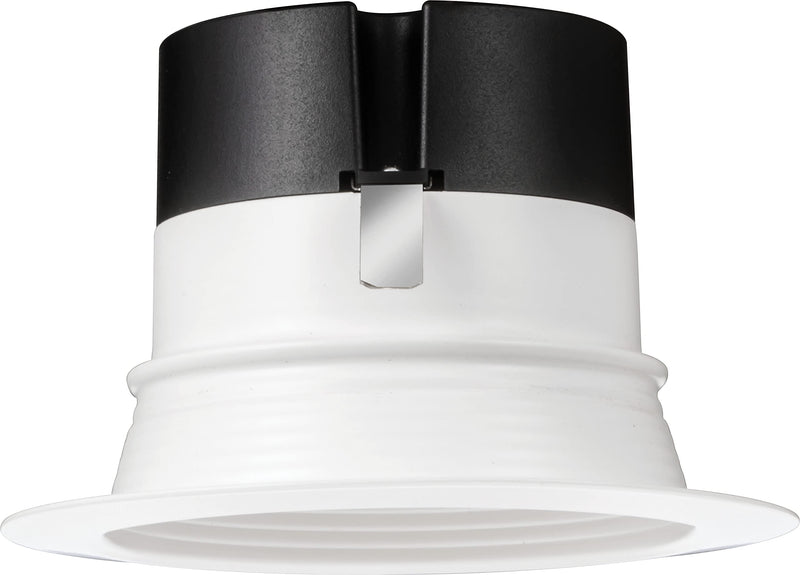 Juno 4BEMW SWW5 90CRI M6 E-Series LED Recessed Downlighting, Baffle Trim, 4-Inch, White