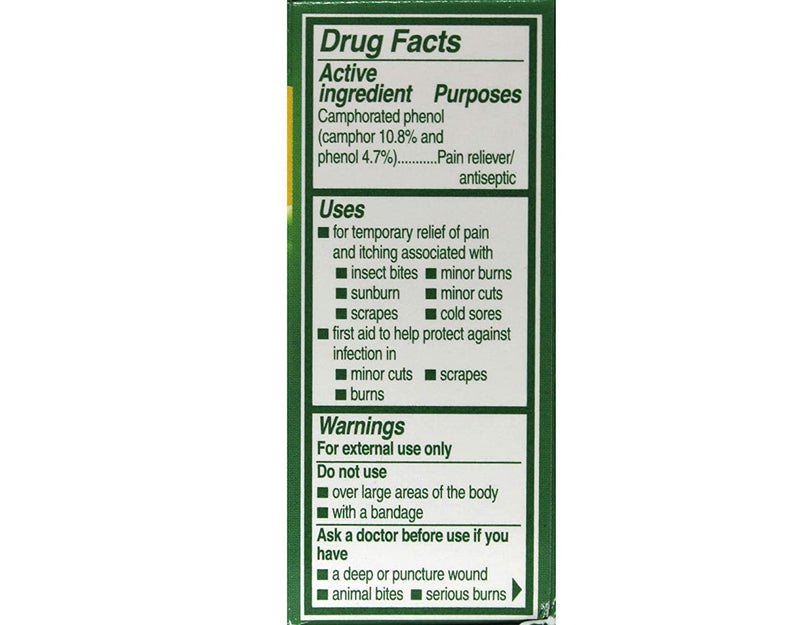 Campho-Phenique Antiseptic Liquid 3/4 oz (Pack of 2)