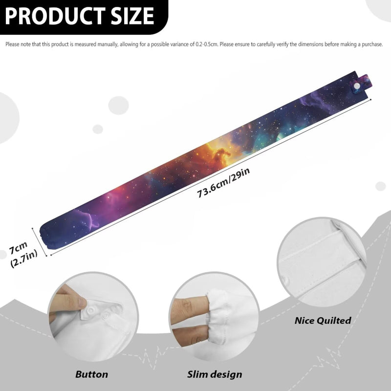Rnyleeg Color Starry Stethoscope Cover Scrunchie for Nurses Doctors Stretchy Slim Looking Stethoscope Sleeve Polyester Stethoscope Cover Sleeve Veterinary 1
