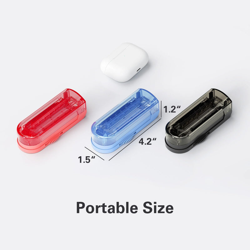 ONE PIX Pill Cutter Splitter for Small and Tiny Pills, Professional Adjustable Pill Cutter with Hidden Stainless Steel Blade, Safely Cuts Multiple Pills at Once, Grey 1 PCS