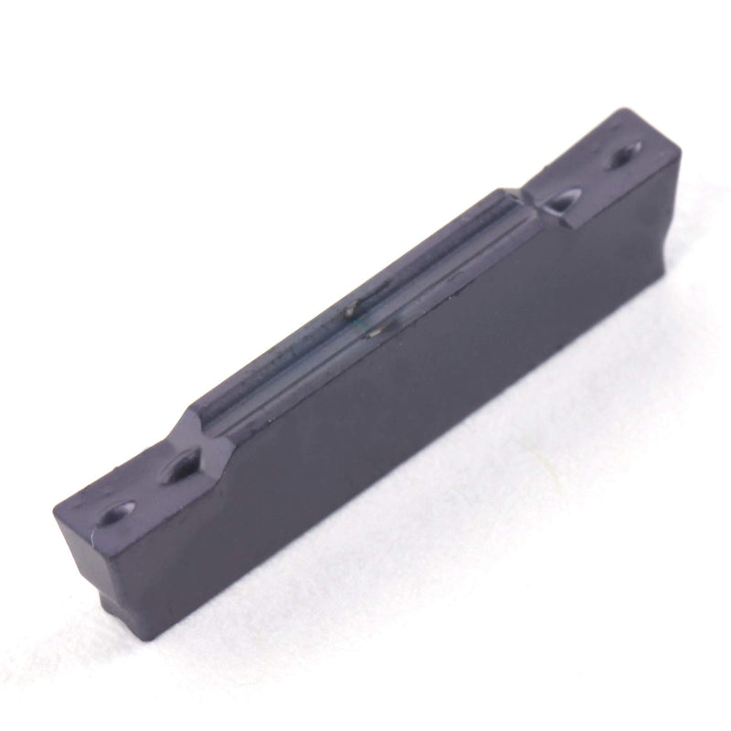 MGMN200-M Carbide Grooving Inserts for MGEHR/L and MGIVR/L Grooving Cut-Off Tool Holder, Installed with KOLORY, PVD Coating, 10pcs