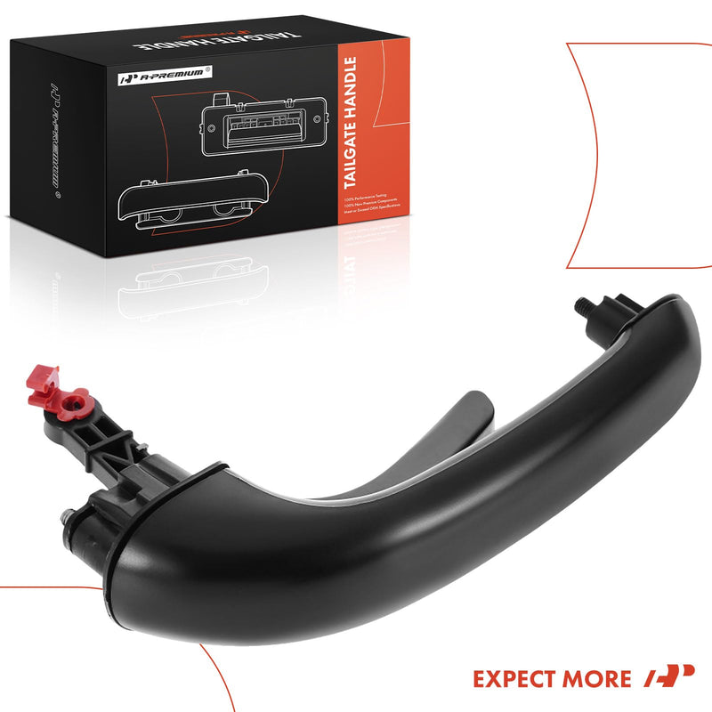 A-Premium Tailgate Handle Liftgate Latch Handle Compatible with Hyundai Santa Fe 2007-2012, Primed Black