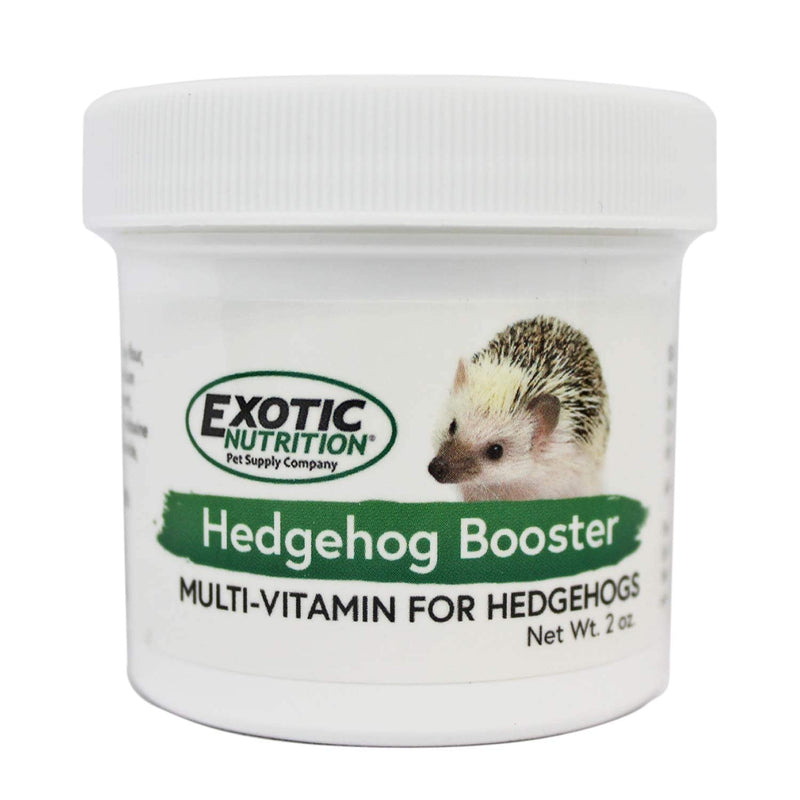Hedgehog Booster - Complete Multivitamin - Powdered Vitamin & Mineral Supplement for Pet Hedgehogs (2 oz.) - PawsPlanet Australia