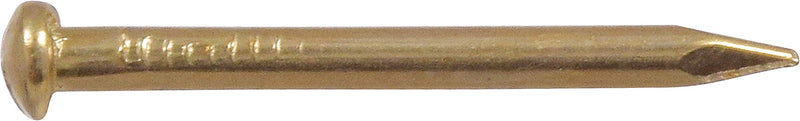 Hillman 532419 Escutcheon Pins Brass Plated 3/4 X18 (1.5 oz-Pack) 3/4" x 18GA