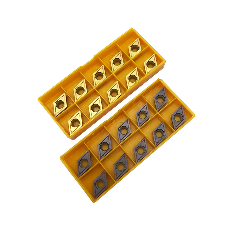 GBJ 20pcs DCMT11T304 DCMT32.51 Indexable Carbide Turning Inserts Multilayer Coated CNC Lathe Inserts for SDJCR Lathe Turning Tool Holder Replacement Insert (20pcs DCMT32.51) 20pcs DCMT32.51