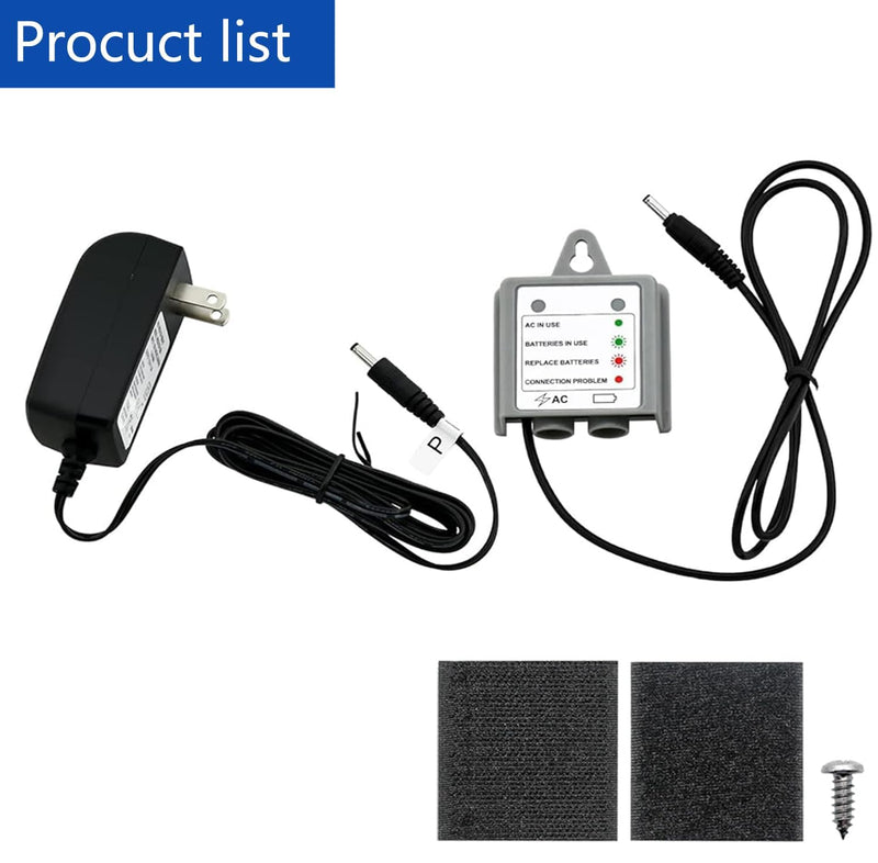169031 AC Power Cord Adapter Kit for Moen MotionSense, MotionSense Wave and U by Moen Kitchen Faucets (169031) 169031