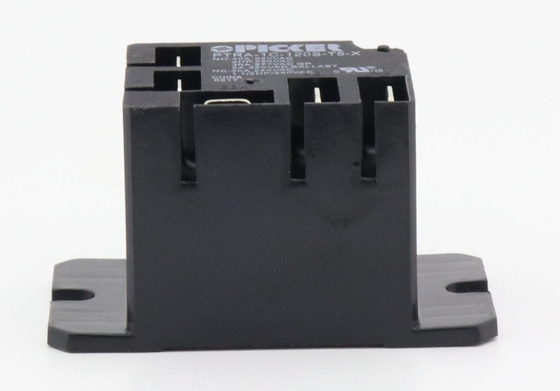 (x2) PTRA-1C-120S-T5-X-2 | SPDT 120 VAC Coil, 40 Amp 120 VAC UL Rated, Sealed Power Relay, Popular T90 Case with Flange Mounting and Quick Connect Terminals
