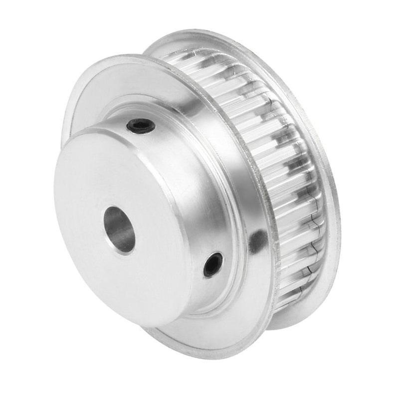 uxcell Aluminum 30 Teeth 8mm Bore 5.08mm Timing Belt Pulley for 10mm Belt