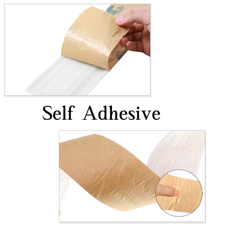 TaoBary 8 Roll 90 x 3 Inch Self Adhesive Flexible Foam Molding Trim Wallpaper Border 3D Sticky Decorative Wall Lines Peel and Stick Trim Wall Trim Baseboard Trim for Hotel Home DIY Decoration