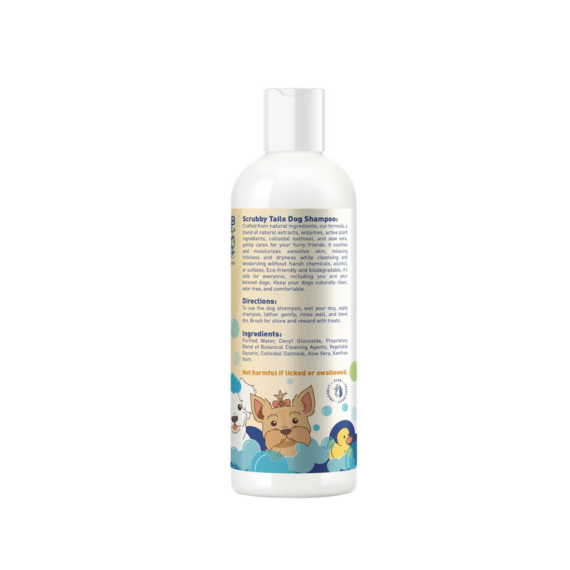 Organic Dog Shampoo - Oatmeal Dog Shampoo for Itchy Skin - Hypoallergenic for Sensitive Skin & Puppies, Deodorizes Smelly Dogs, Tearless, Made in USA, 16oz (Unscented) Unscented - Oatmeal & Aloe - PawsPlanet Australia