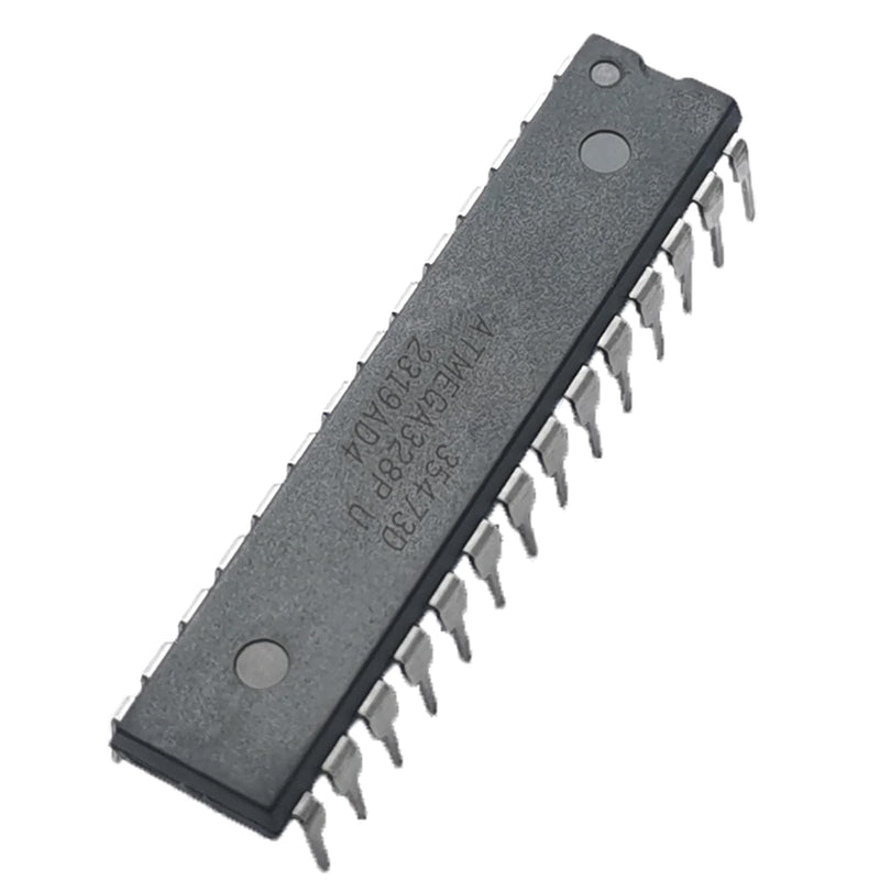 5pcs ATMEGA328P-PU 8-bit Microcontroller,4/8/16/32K Bytes in-System Programmable Flash,DIP-28.