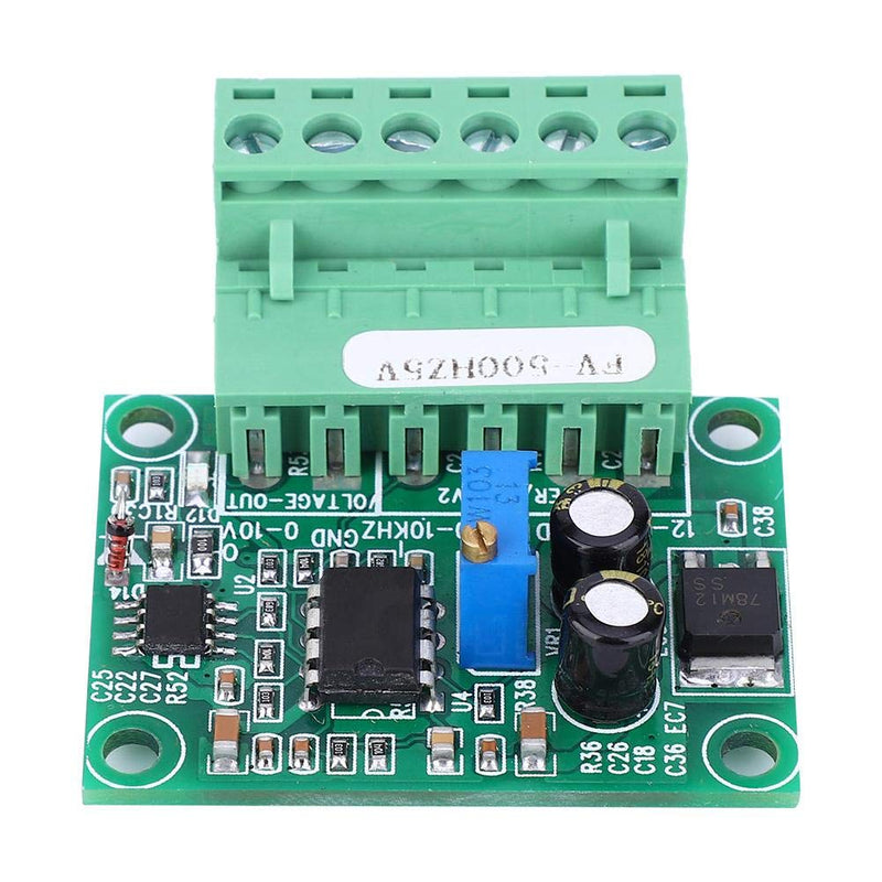 Converter Module, FV-500Hz5V 0-500Hz to 0-5V F V Conversion Module Frequency to Voltage Converter Module Digital to Analog Inverter Module