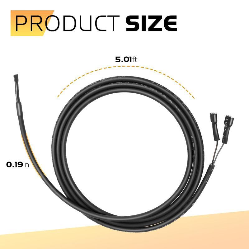Pellet Stove Air Temperature Sensor for Harman, Room Thermostat Sensing Probe for Harman 3-20-00906