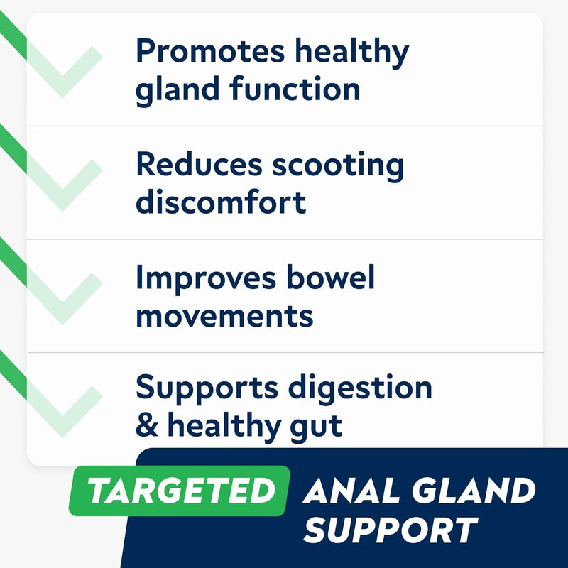 Pumpkin + Anal Gland Support Dogs Bundle - High Fiber Supplement & Digestive Enzymes - Stool Consistency, Scoot Treatment & Gut Health Support - Diarrhea, Constipation & Stomach Relief - Made in USA