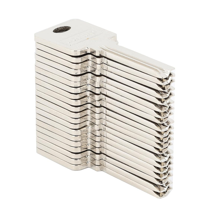Blank Keys for dimple Key Made of Quality Brass, Thickness: 2.5mm, 20 pcs per Pack, for Key Duplication