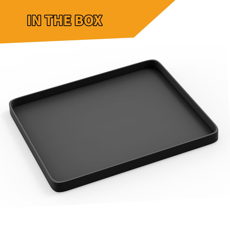LBG Products Portable Air Conditioner Drip Tray Condensate Drip Pans for 5000-14000 BTU Portable AC Units,Portable AC Drip Pan Catch & Prevent Spills or Leaks from Air Conditioners (Black)