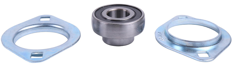3/4" Pressed Steel Two Bolt Flange Bearing SBPFL204-12 SBSFL204-12 Compatible with Dump Truck Tarp Systems