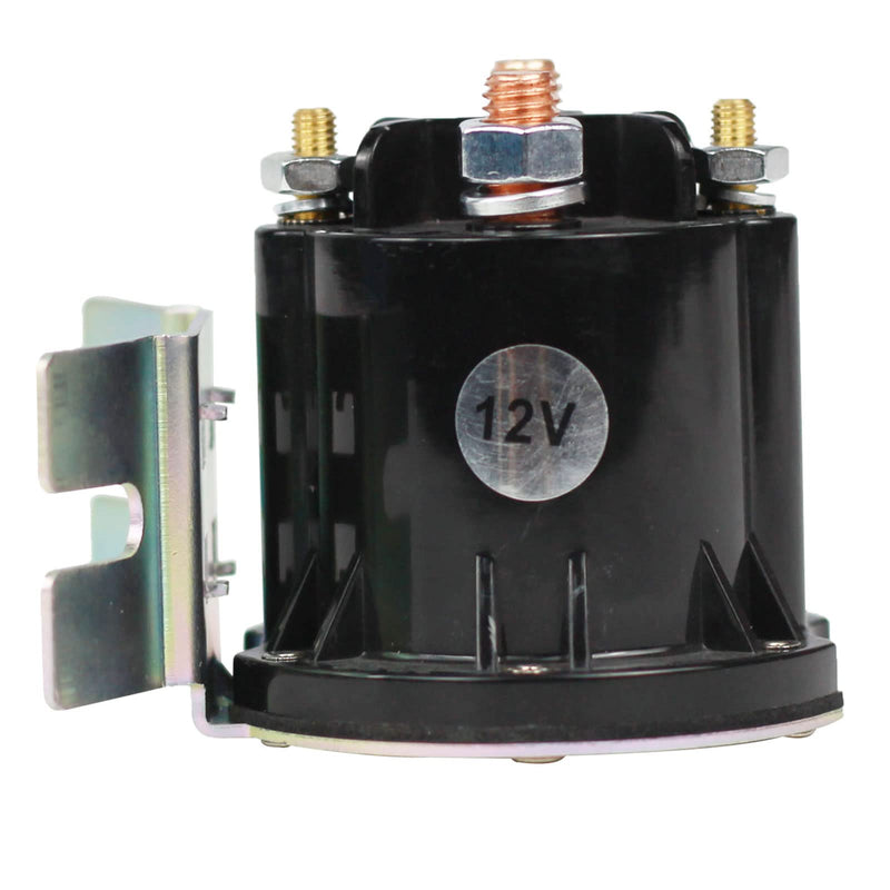 Starter Solenoid Switch Relay 4 Terminal Current 150A Max 800A Replacement for Trom-Betta 684-1251-212 684-1261-212 PowerSeal DC Contactor w/L-Bracket 684-1261-212 Solenoid