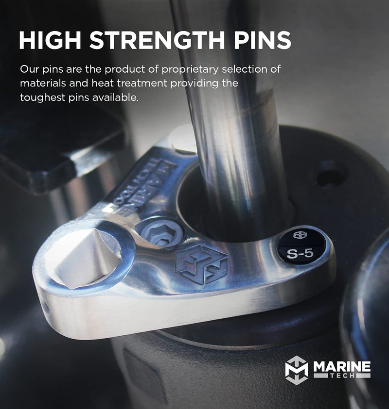 Marine Tech Tools Small 5mm Pins, S-5mm Replacement Pins for Mercury Optimax Pin Spanner Wrenches (AMT0021-31mm), 6 Pack, Mercury Outboard Tools, Hardened Steel Pins