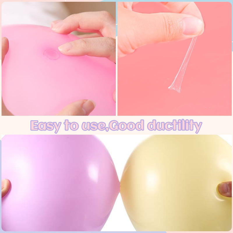 Phinus 3000 Pieces Glue Points, Balloon Tape, Sticky Dots, Balloon Glue Points, Glue Points Double Sided, Balloon Sticky Dots for Balloons Craft Sticky, Wedding Decoration, Stick Photos