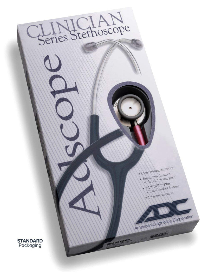 ADC Adscope Adimals 618 Pediatric Clinician Stethoscope with Tunable AFD Technology, 30 inch Length, Seafoam