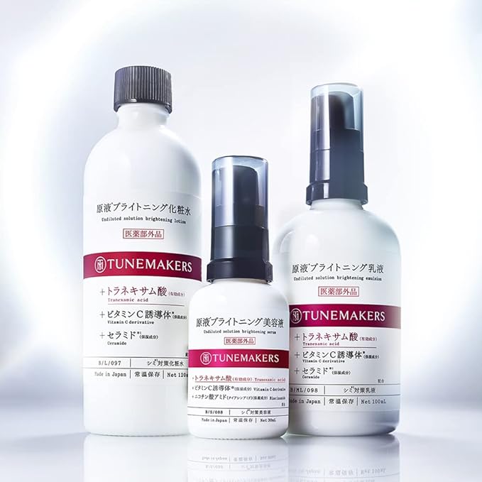 TUNEMAKERS Lotion, , Solution Brightening Lotion, 4.2 fl oz (120 ml), Stain Countermeasure, Tranexamic Acid, Niacinamide, Whitening Lotion - NewNest Australia