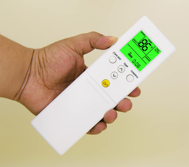 Compatible with Fujitsu Air Conditioner Remote Control AR-REF1U ARREF1U ASU9RLS3 ASU12RLS3 ASU15RLS3 Display in Both Fahrenheit and Celsius
