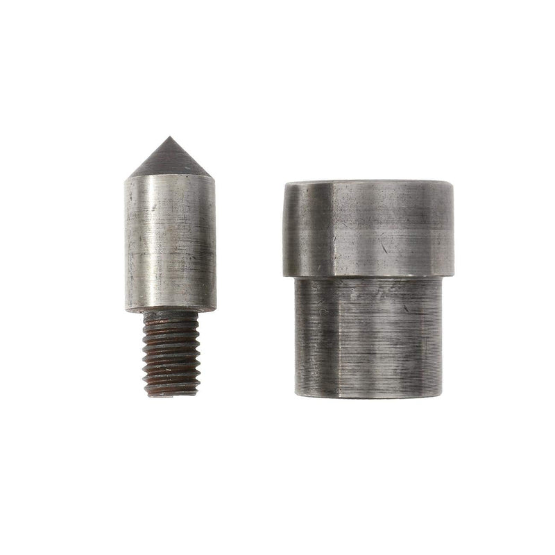 BEAMNOVA Punching Die for Hand Press Grommet Machine Eyelet Hole Punch Tool (6mm (1/4 inch), Pointed (for Material of 1-9mm Thickness)) 6mm (1/4 in) Pointed (for thickness 1-9mm)