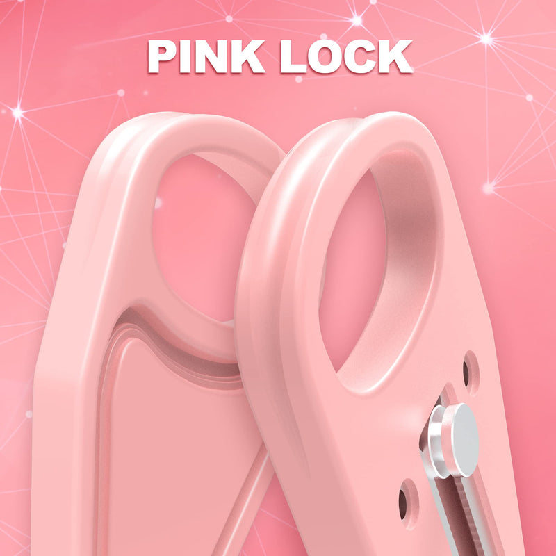 Hotel Safety Portable Door Lock, Universal Security Hotel Door Locks Add Door Protection by Jam Lock Doors from Inside for College Dorms Apartment Bedrooms Hotels Rooms Pink 1 Pack Pink, 1 Pack