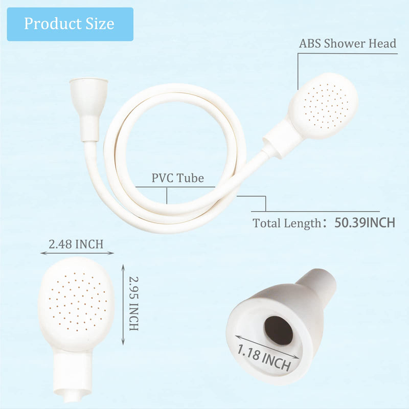 Sink Spray Rubber Hose, Sink Hose Attachment for Faucet Portable Sink Hose Faucet Sprayer, Shampoo Sprayer for Dog, Pets, Bathing Baby, Washing Hair, Rinsing Vegetables (For sink) For sink