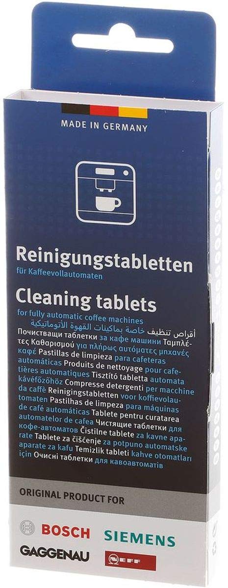 Bosch Cleaning Tablets 311769 311970 For Coffee Machine 10 Count (Pack of 1)