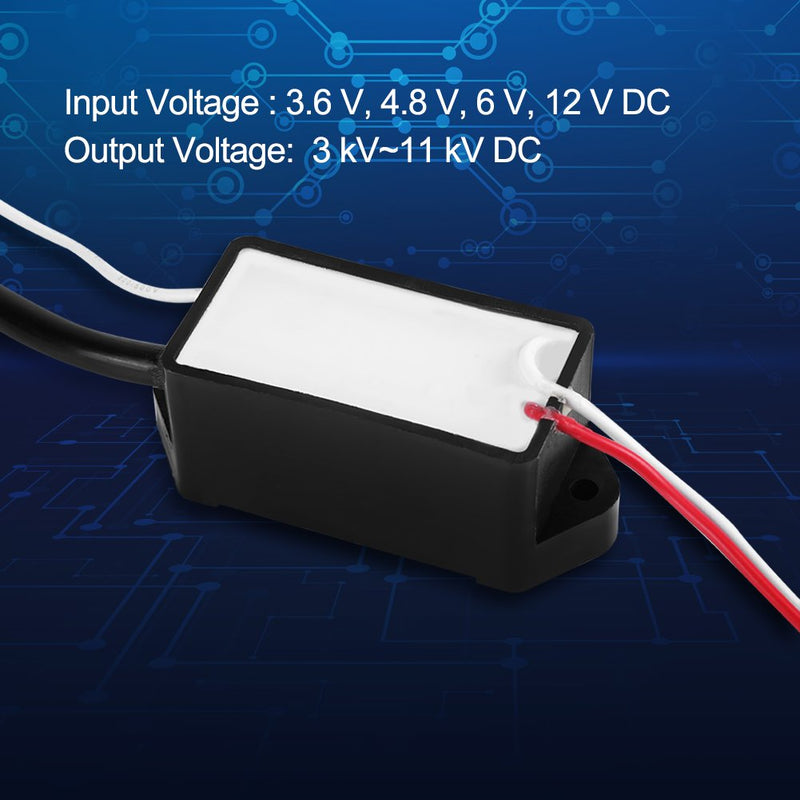 DC3.6V/4.8V/6V/12V High Voltage Pulse Generator DC 3kV-11kV Super Electric Arc Module