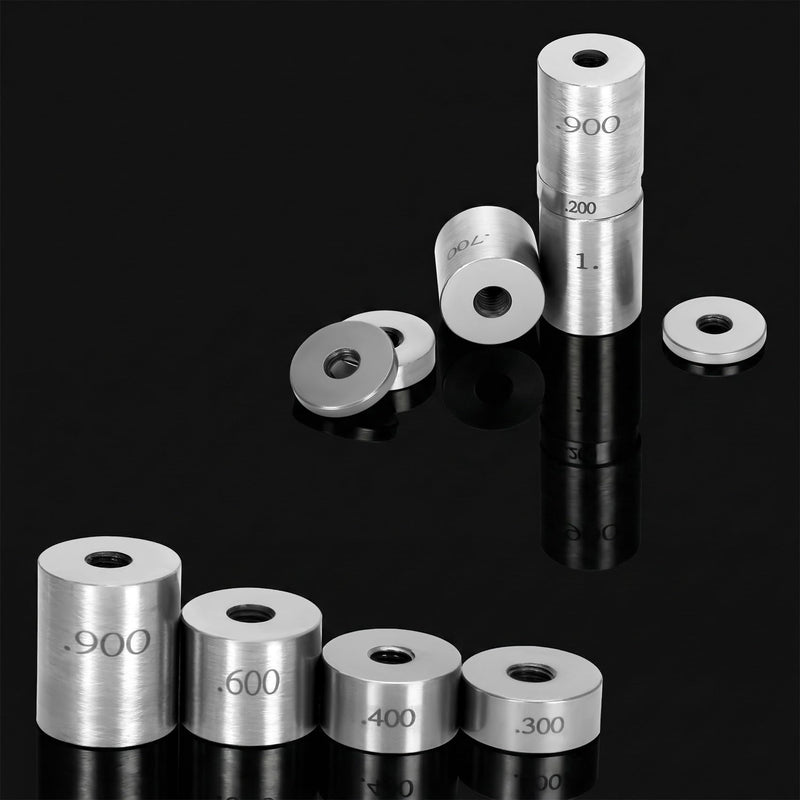 36 Piece Steel Spacer Blocks Set ，Round Gage Space Harden Block ，Space Gage Block Set