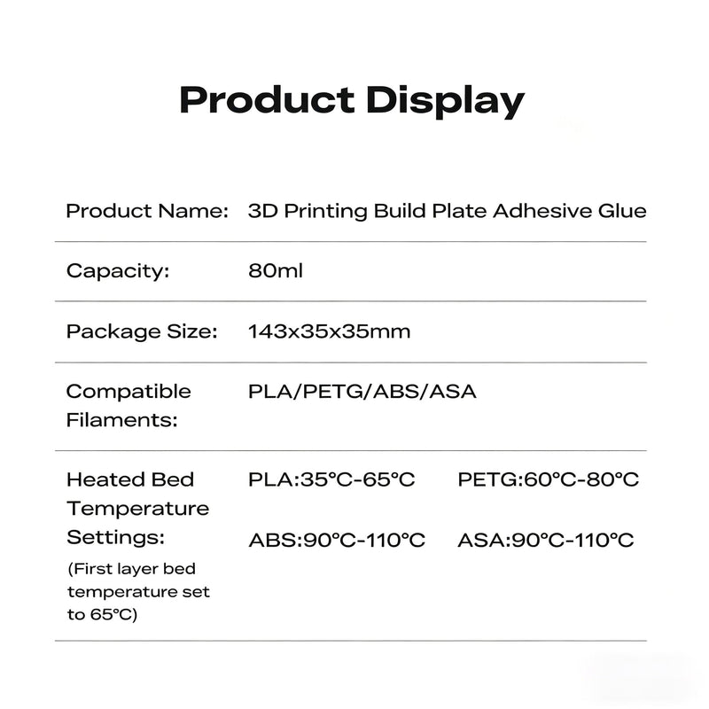2026 New Creality Glue Stick x2 for 3D Printer Build Plate - 80ml Each, Strong Adhesion & Anti-Warping Glue for PLA/ABS/PETG/ASA, Easy Model Removal and Clean-up, All FDM 3D Printer Tools/Accessories