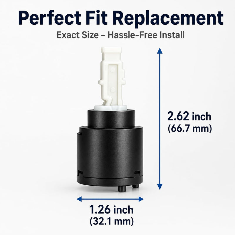 ALITZ RP60114 Faucet Cartridge for Delta Euro-Motion DIAMOND Valve