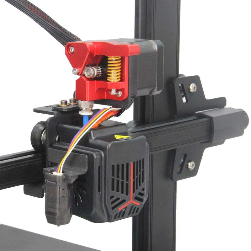 Ender 3 V2 Neo Direct Drive Upgrade Kit Plate with Dual Gear Extruder Kit for Ender 3 V2 Neo/Ender 3 Neo/Ender 3 Max Neo 3D Printer (Aluminum Plate+Dual Extruder Kit) Aluminum Plate+Dual Extruder Kit