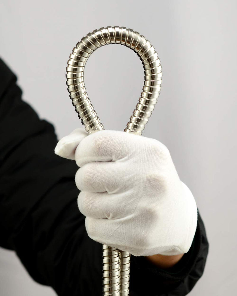 Purelux 100 Inch Shower Hose, Universal Handheld Showerhead Hose Made of Stainless Steel, Polished Chrome Finish 100 Inches