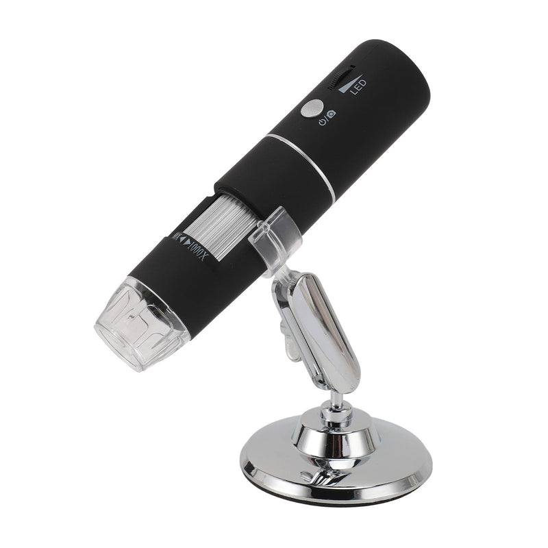 1000X Magnification Digital Microscope, 2MP 1080P Handheld HD Inspection Camera with LED Lights, Compatible with iOS OS X Systems for Skin Plant Mechanism Fabric Inspection