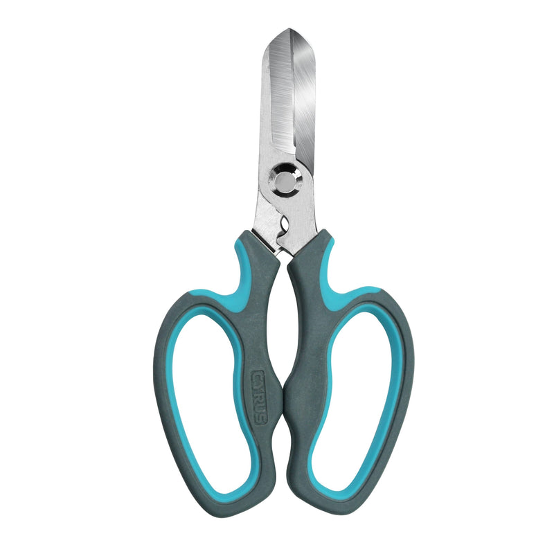 CYRUS Garden Shears Pruner Secateurs Pruning Scissors Flower Sharp Gardening hand tools Florist Bonsai Cutters Rose Snips BLUE