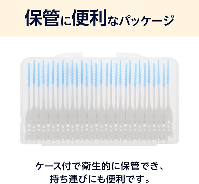 by Amazon Soft Rubber Interdental Brush (Extra Fine Type SSS-S) 120 Pieces (60 x 2 Pieces) (Aoyama, Labo) - NewNest Australia