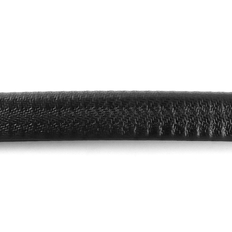 QWORK Black Edge Trim Large,1/4" Fits Edge (10 Feet Length) 10 feet