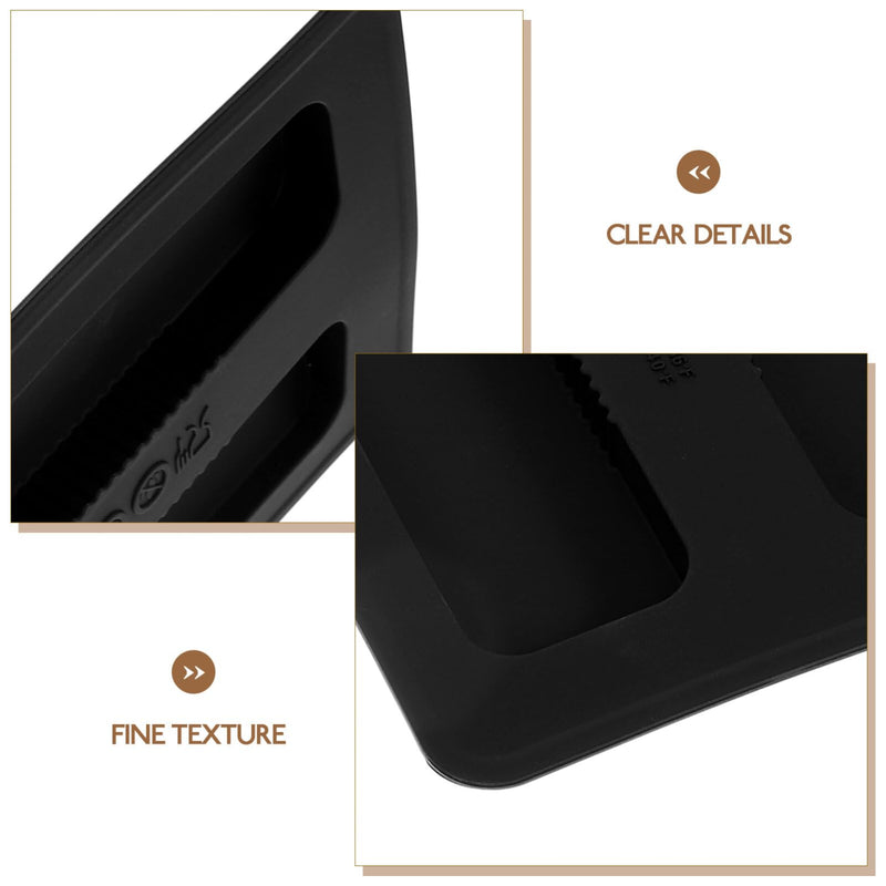 Alipis Silicone Toaster Lid,Toaster Cover Bread Maker Cover Toaster Appliances Top Cover Bread Machines Cover Sandwich Machine Part Accessories Black