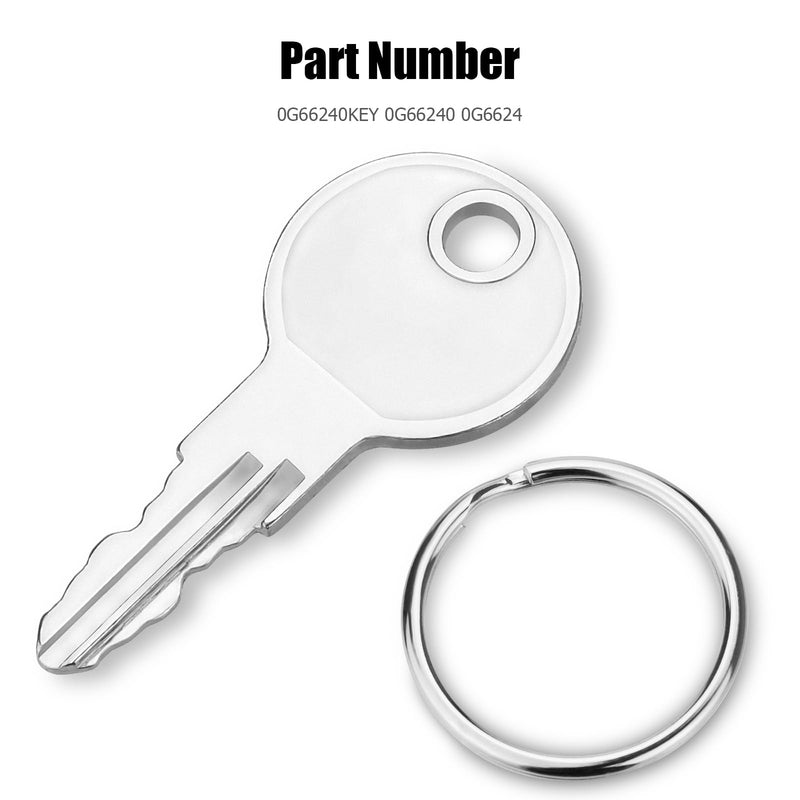 0G66240KEY Replacement Keys for Generac Home Standby Generator Cabinet Lock 0G6624 0G66240,2PCS