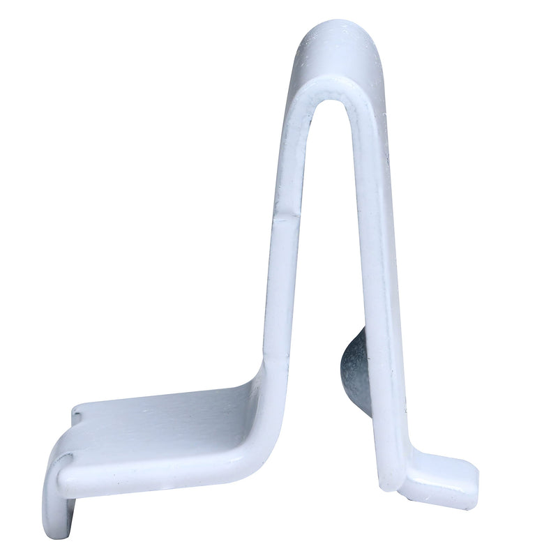 20 Pack Rok Hardware Adjustable Steel White Pilaster Shelf Support Clip 20