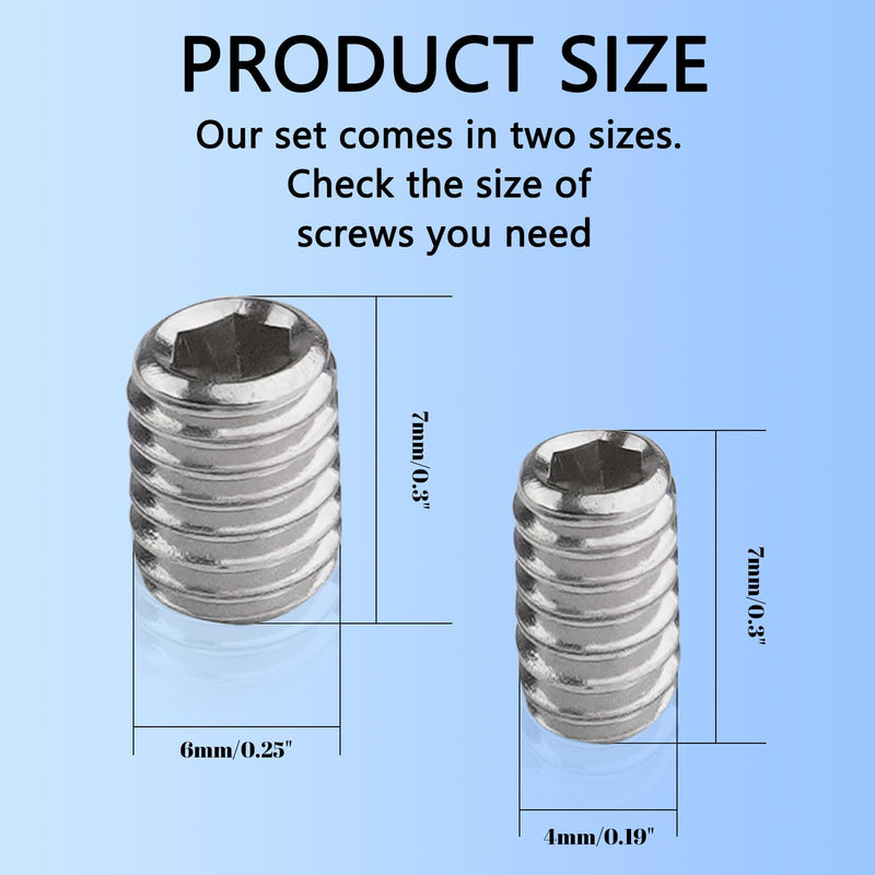 NBPLUS W11366418 Refrigerator Freezer Door Handle Mounting Set Screw Fridge Door Screw - AM 1-5-1 - EA221008/EA230910 Latest Upgrade Included Wrench (1Pack)