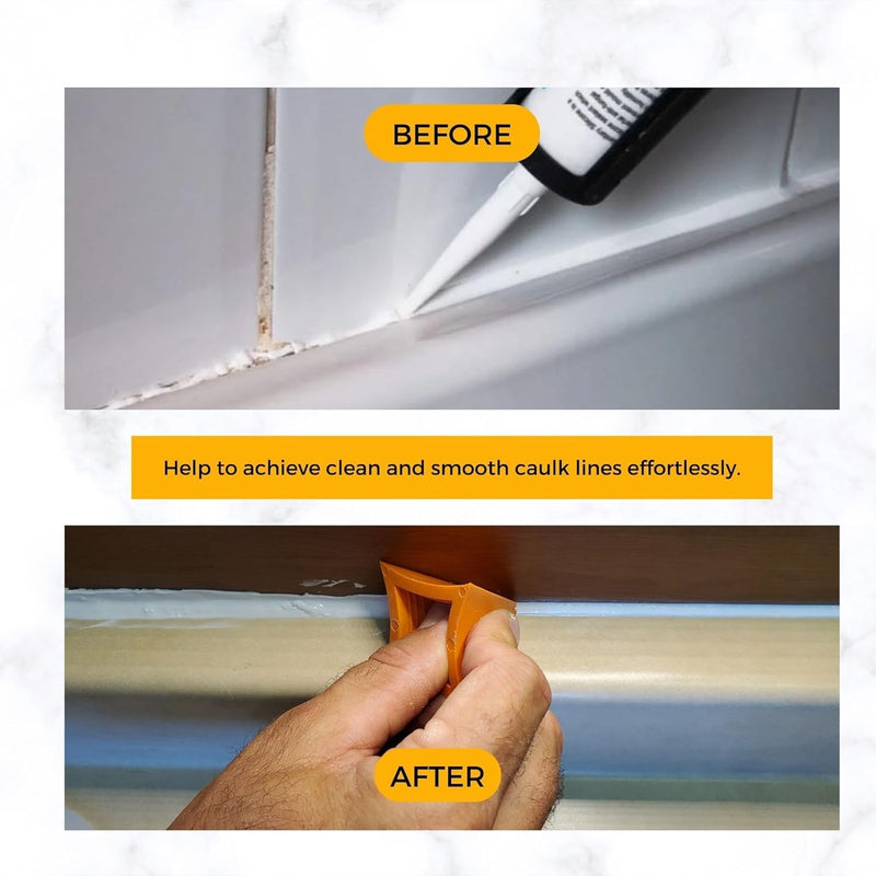 Silicone Caulking Tool,Sealant Finishing Tool,Silicone applicator effective sealing tools for Kitchen,Bathroom,Joint,4 different sections 4.6.10.16mm developed and produced by Innovatco in Canada