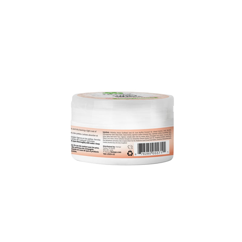 Hempz Petz, Pet & Dog Paw Balm, Sweet Pineapple & Honey Melon Herbal Protective Paw Balm 2 oz. 2 Fl Oz (Pack of 1)