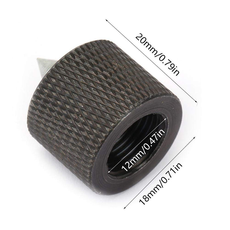 Z019 Rotation Center Cone, Live Center Rotation Center Cone Live Center for Wood Mini Multipurpose Lathe Accessory Z019 Live Center